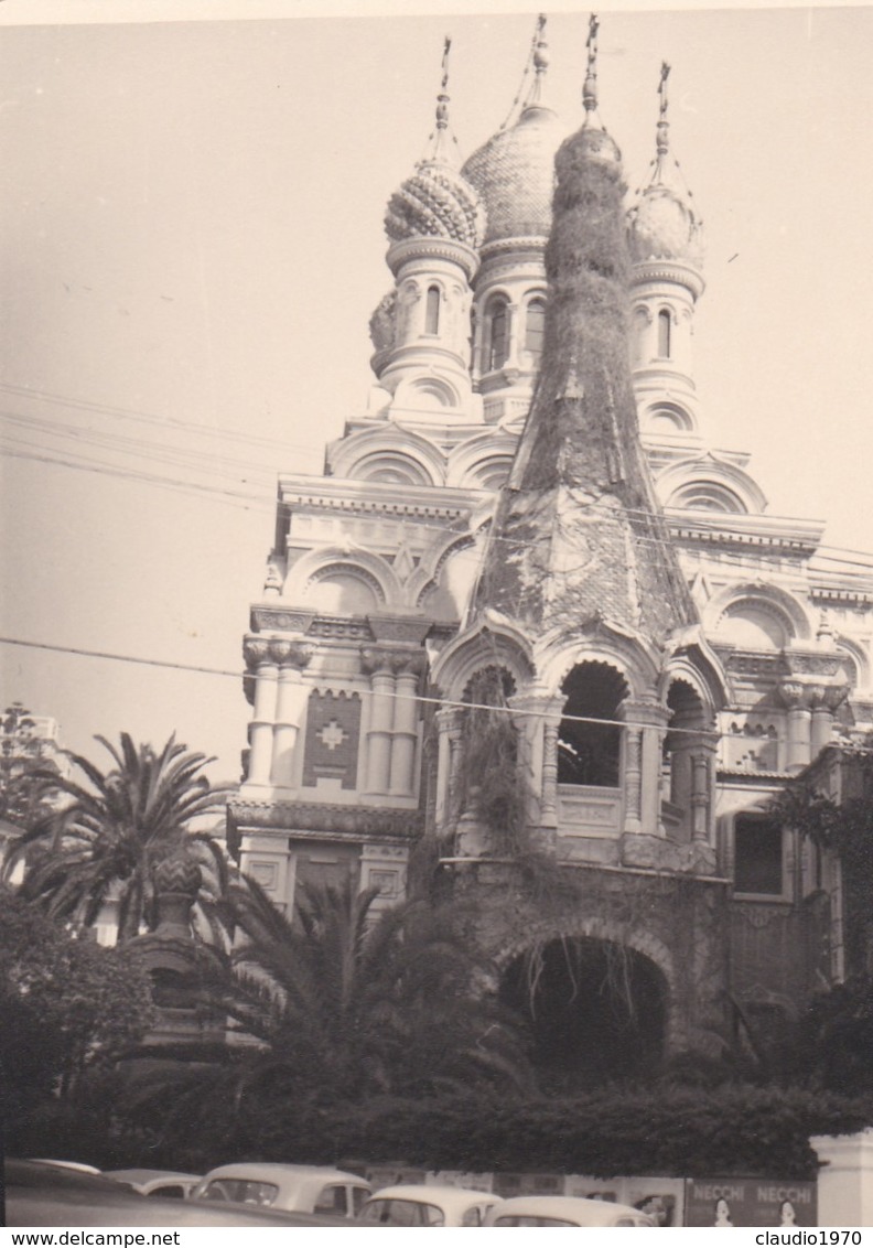 PICCOLA FOTO D' EPOCA DI SAN REMO - CHIESA ORTODOSSA - 1959 - San Remo