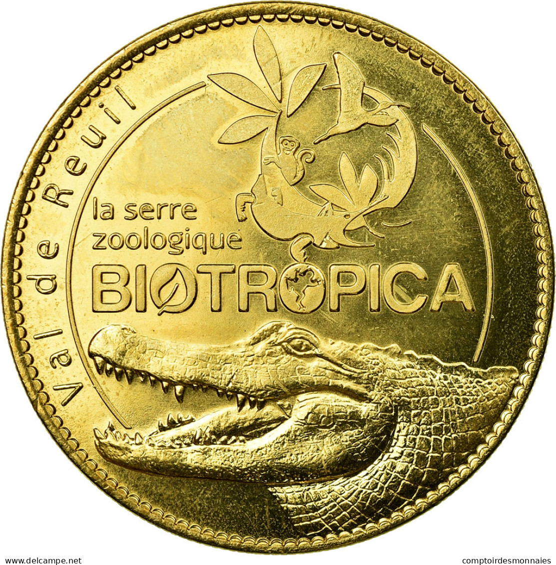 France, Jeton, Tourist Token, Val De Reuil - Biotropica N°1, 2012, Arthus - Autres & Non Classés