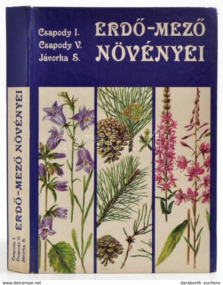 Dr. Csapody István-Dr. Csapody Vera-Dr. Jávorka Sándor: Erdő-mező Növényei. Bp., 1980, Nautra. Kiadói Kartonált Papírköt - Unclassified