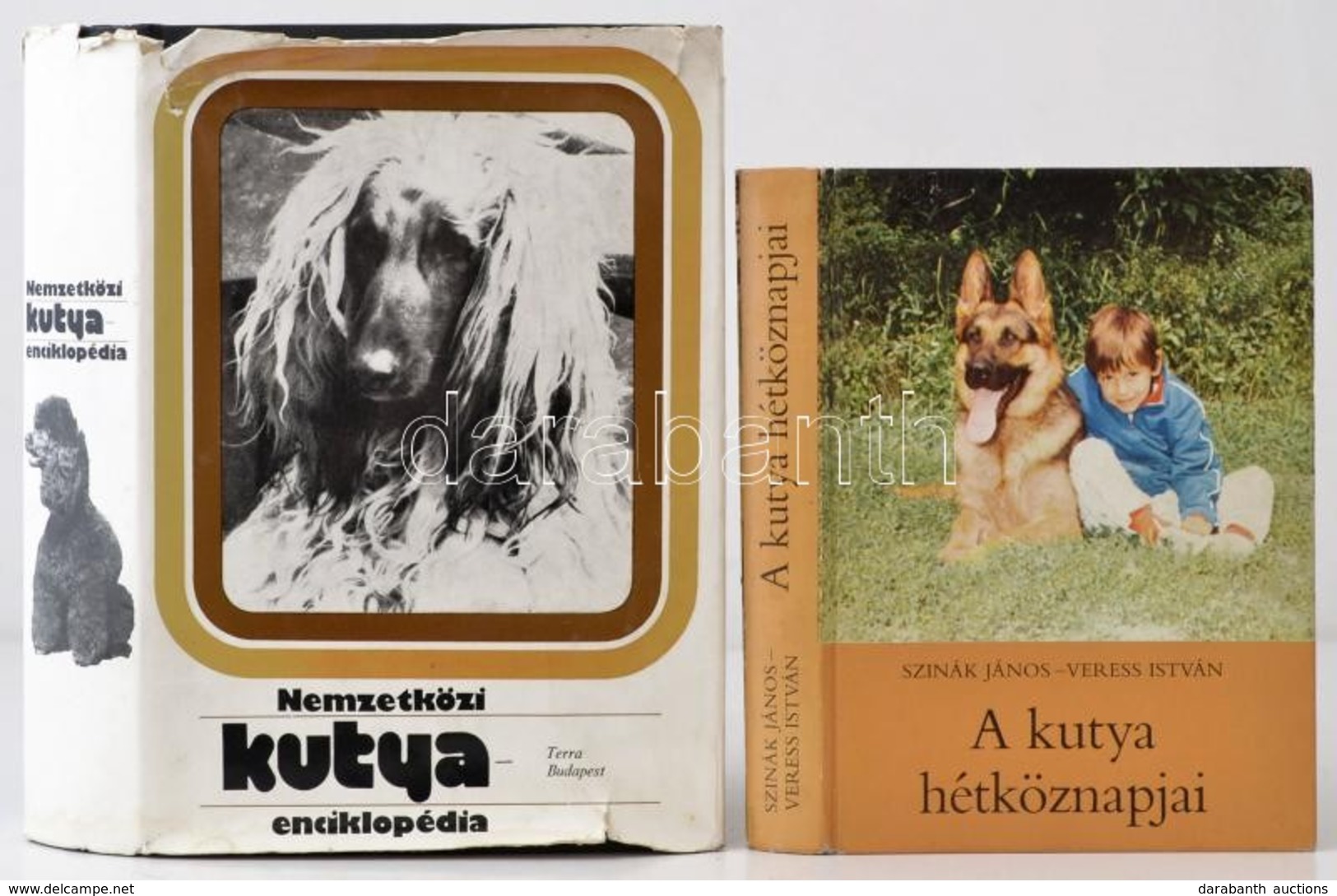 Nemzetközi Kutya-enciklopédia. Összeállította: Dr. Sárkány Pál. Bp.,1976, Terra. Kiadói Egészvászon-kötés, Kiadói Szakad - Non Classés