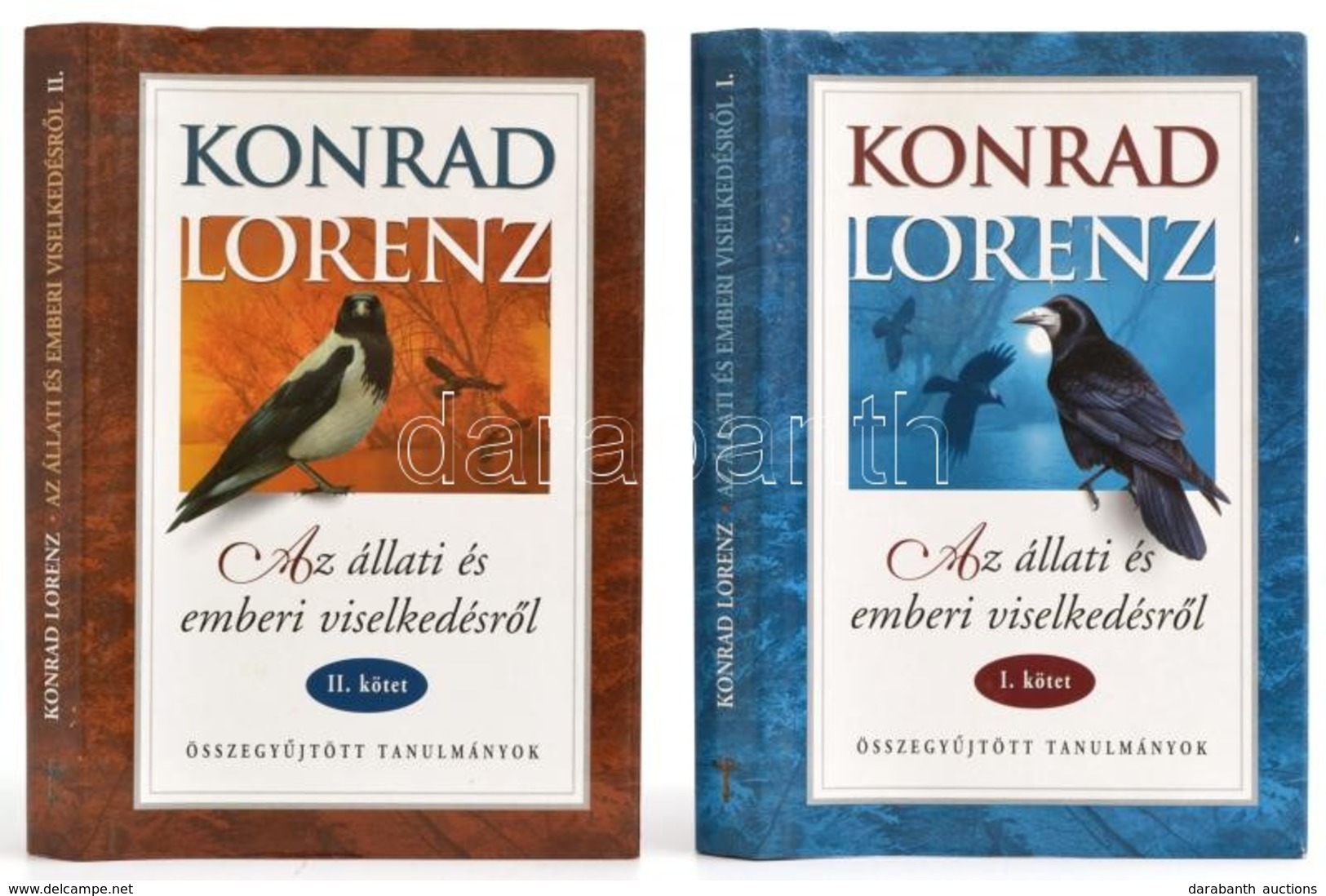 Konrad Lorenz: Az állati és Az Emberi Viselkedésről. I-II. Bp.,2001, Totem. Kiadói Kartonált Papírkötés, Kiadói Papír Vé - Unclassified