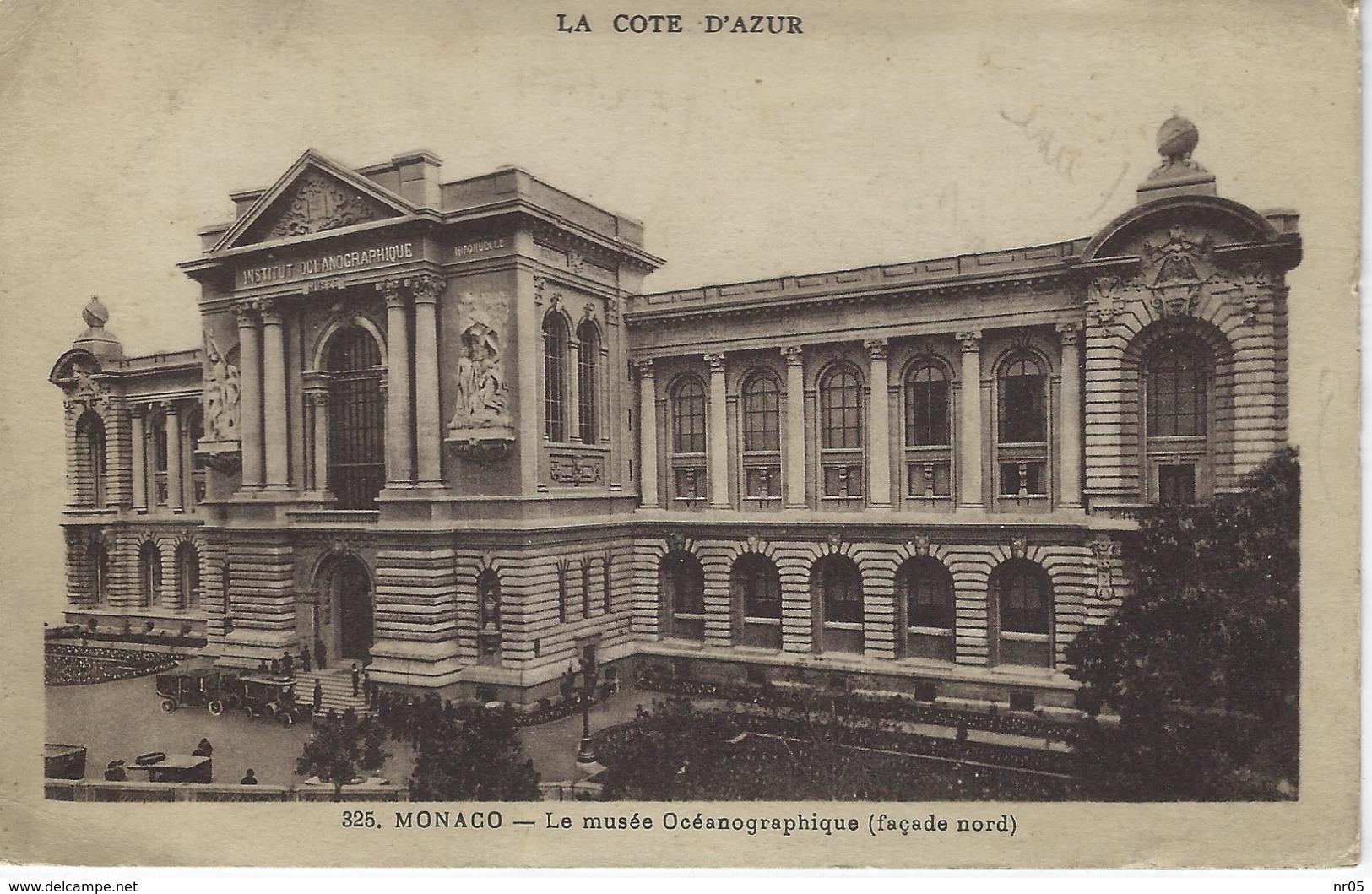 Lot De 4 CPA MONACO - La Ville, Le Rocher - Musee Oceanographique - Pont Et Chapelle Ste Devote - Vue Generale - Colecciones & Lotes