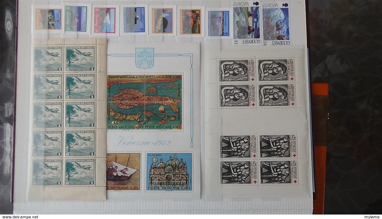 Timbres Et Blocs Tous ** De Divers Pays Du Monde. A Saisir  !!! - Collections (en Albums)