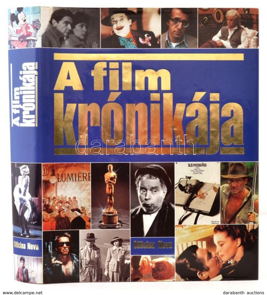 A Film Krónikája. Bp., 1995, Officina Nova. Kiadói Egészvászon-kötés, Kiadói Papír Védőborítóban, Jó állapotban. - Unclassified