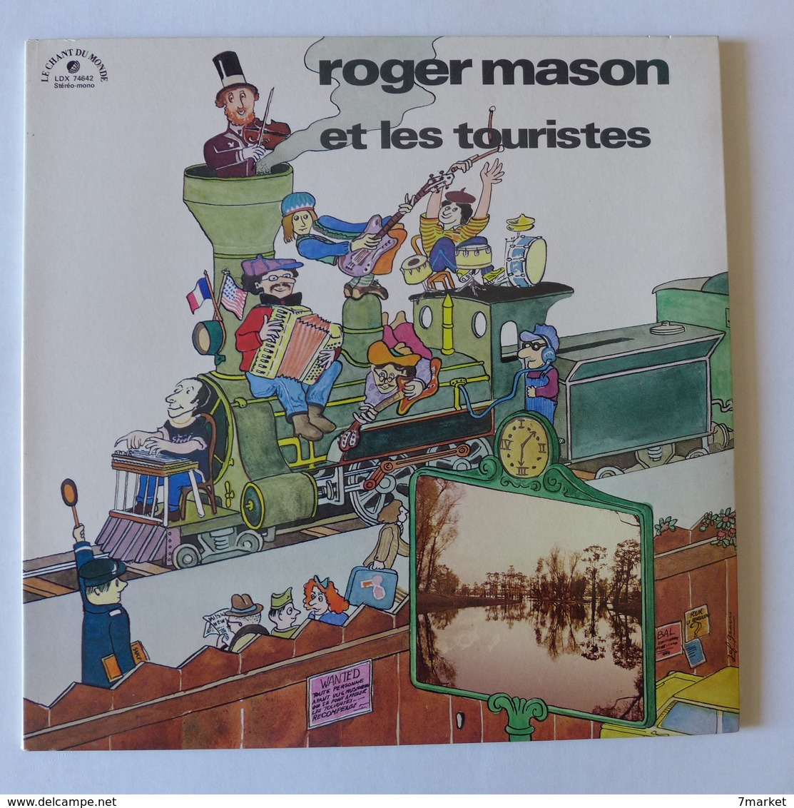 LP/ Roger Mason Et Les Touristes  /  1977 - Country Et Folk