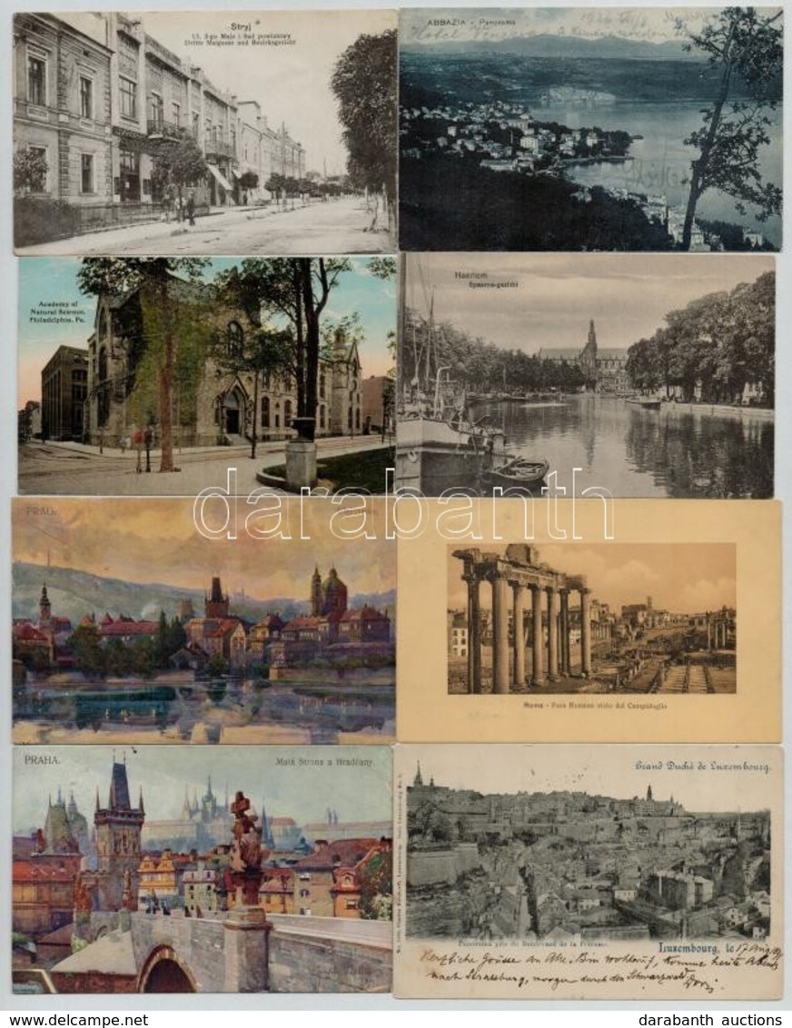 ** * 53 Db RÉGI Külföldi Városképes Lap / 53 Pre-1945 European Town-view Postcards - Unclassified