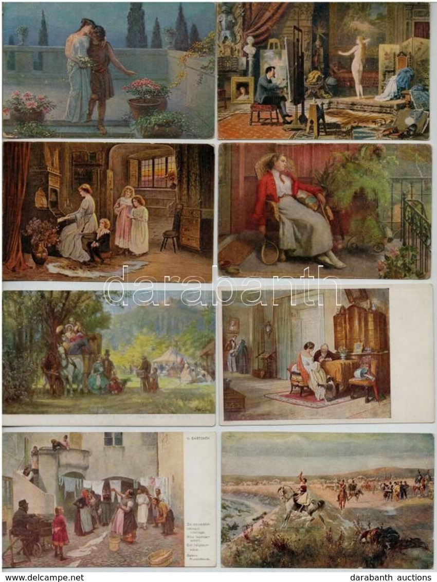 ** * 140 Db RÉGI Művész Képeslap / 140 Pre-1945 Art Motive Postcards - Zonder Classificatie