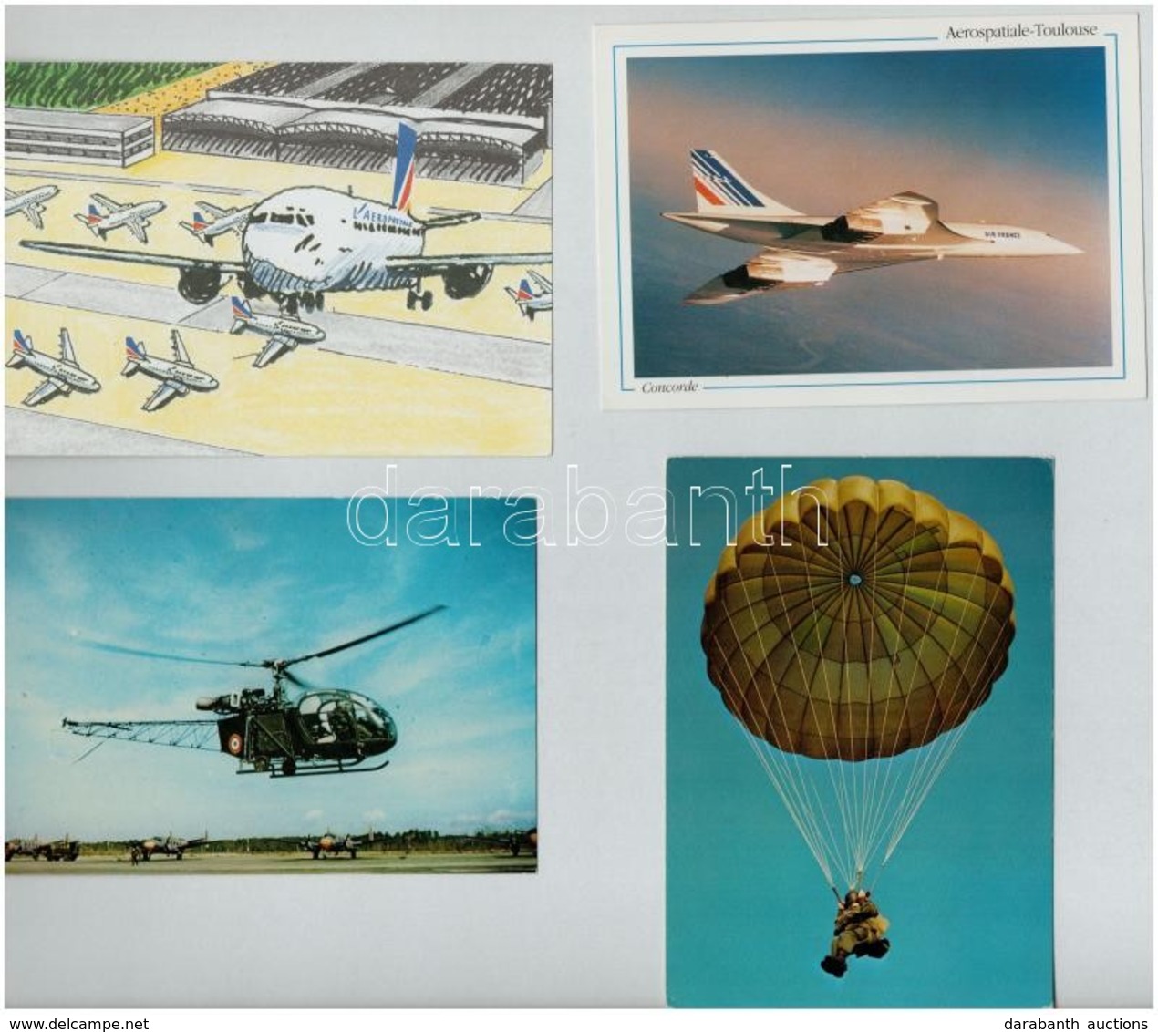 ** * 18 Db MODERN Repülős Motívumlap / 18 Modern Motive Postcards With Aircrafts - Ohne Zuordnung
