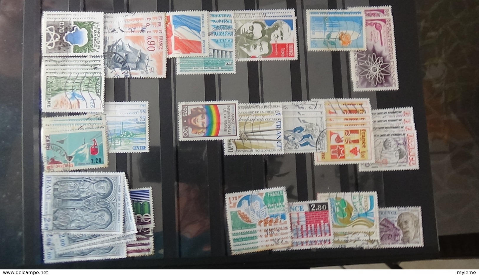 Mini Stock De Plusieurs Centaines De Timbres Oblitérés De France. A Saisir  !!! - Collections (en Albums)