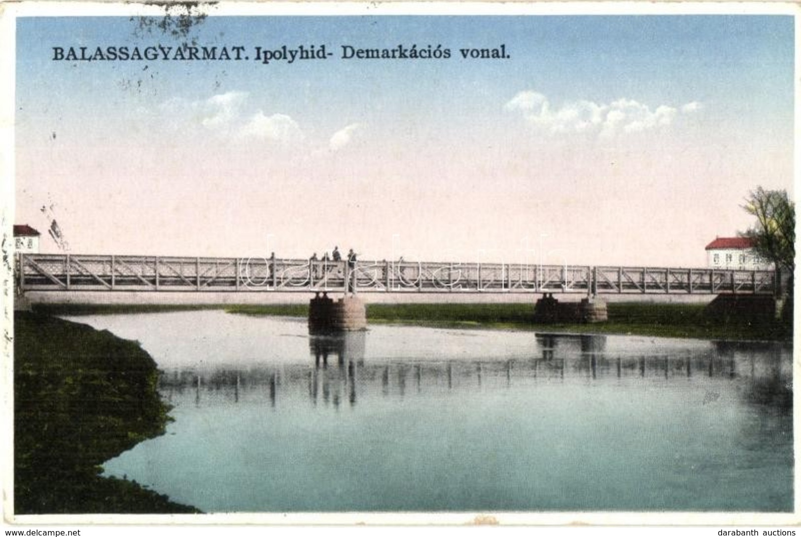 T2 Balassagyarmat, Ipoly Híd, Demarkációs Vonal (Szlovákia és Magyarország Között) - Unclassified