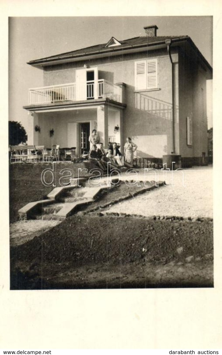 T2 1935 Balatonkenese, Nyaraló, Villa. Felvétel A Levél írójától. Photo - Zonder Classificatie