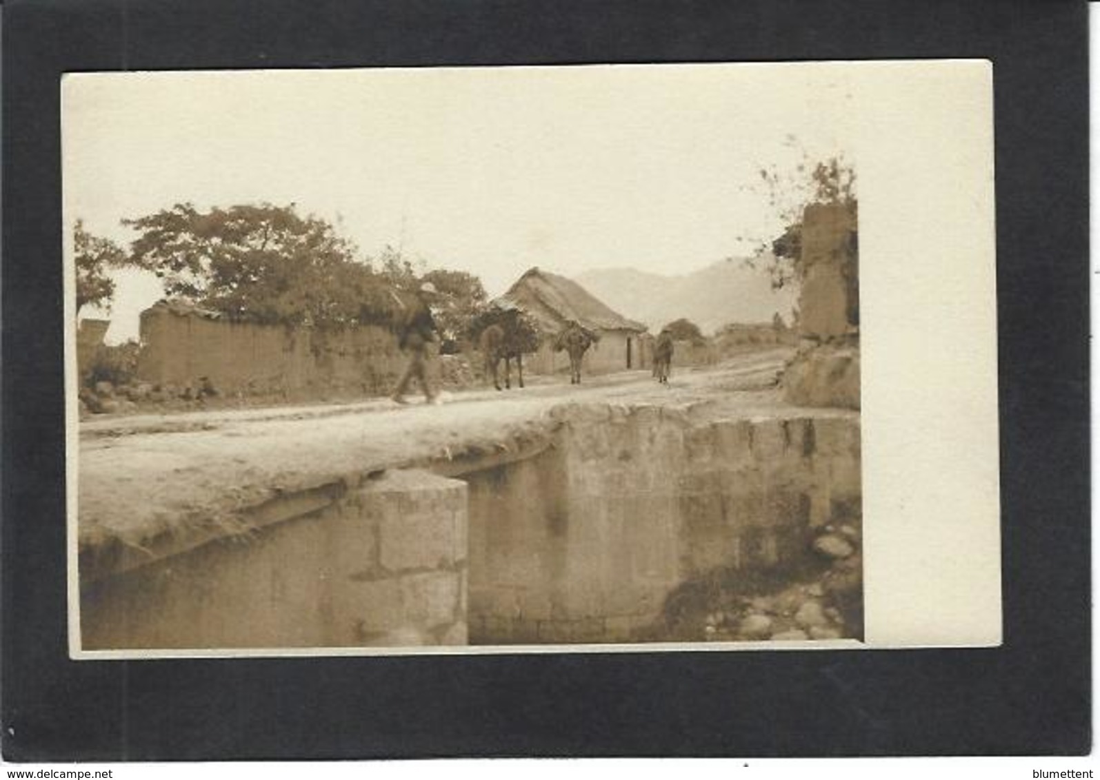 CPA Colombie Colombia Non Circulé Carte Photo RPPC Voir Scan Du Dos Cachet Photographe Bogota - Colombie