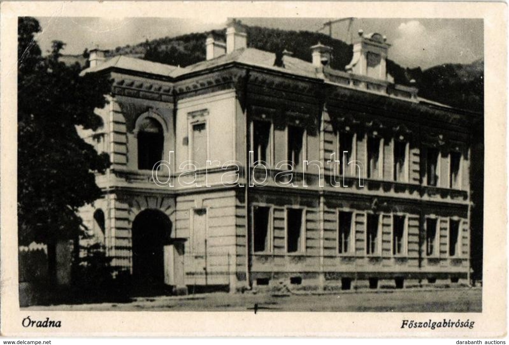 ** T3 Óradna, Alt-Rodna, Rodna; Főszolgabíróság. Kiadja Szenykovics / Government Office Building (court), Judge's Office - Zonder Classificatie