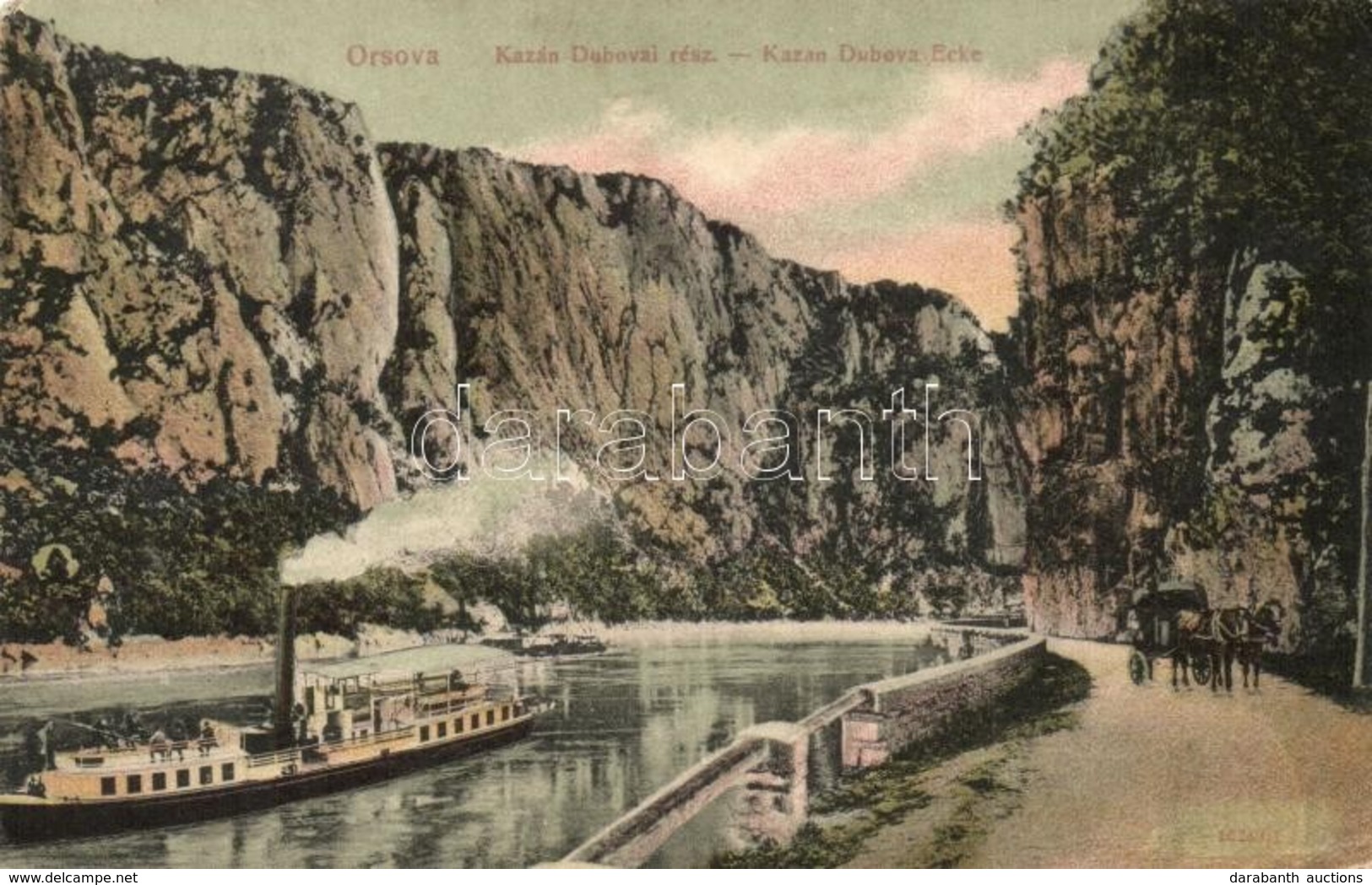 T2 Orsova, Kazán-Dubovai Rész, Gőzhajó / Gorge, Steamship - Zonder Classificatie