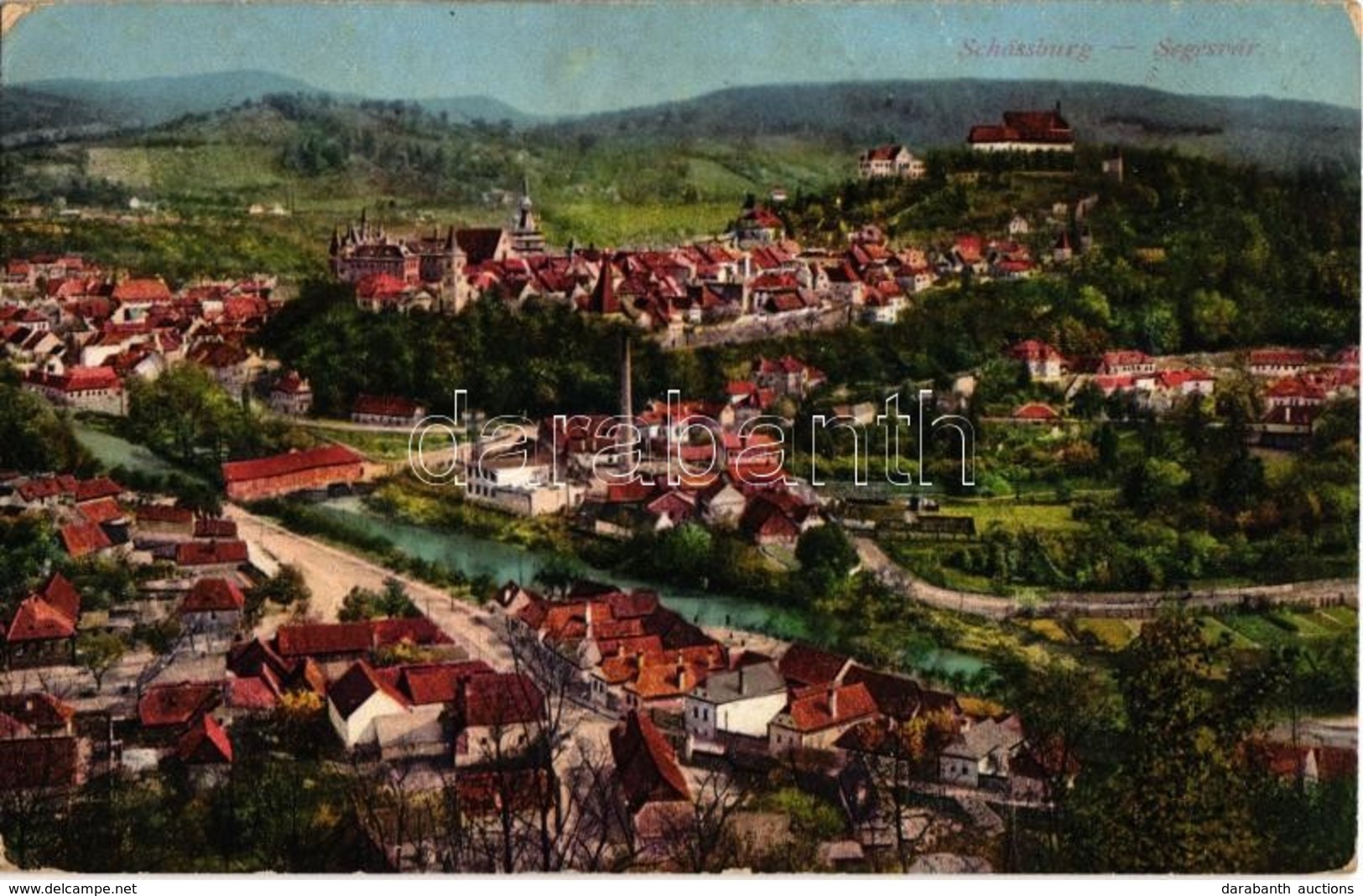 T2/T3 1916 Segesvár, Schässburg, Sighisoara; (EK) - Zonder Classificatie