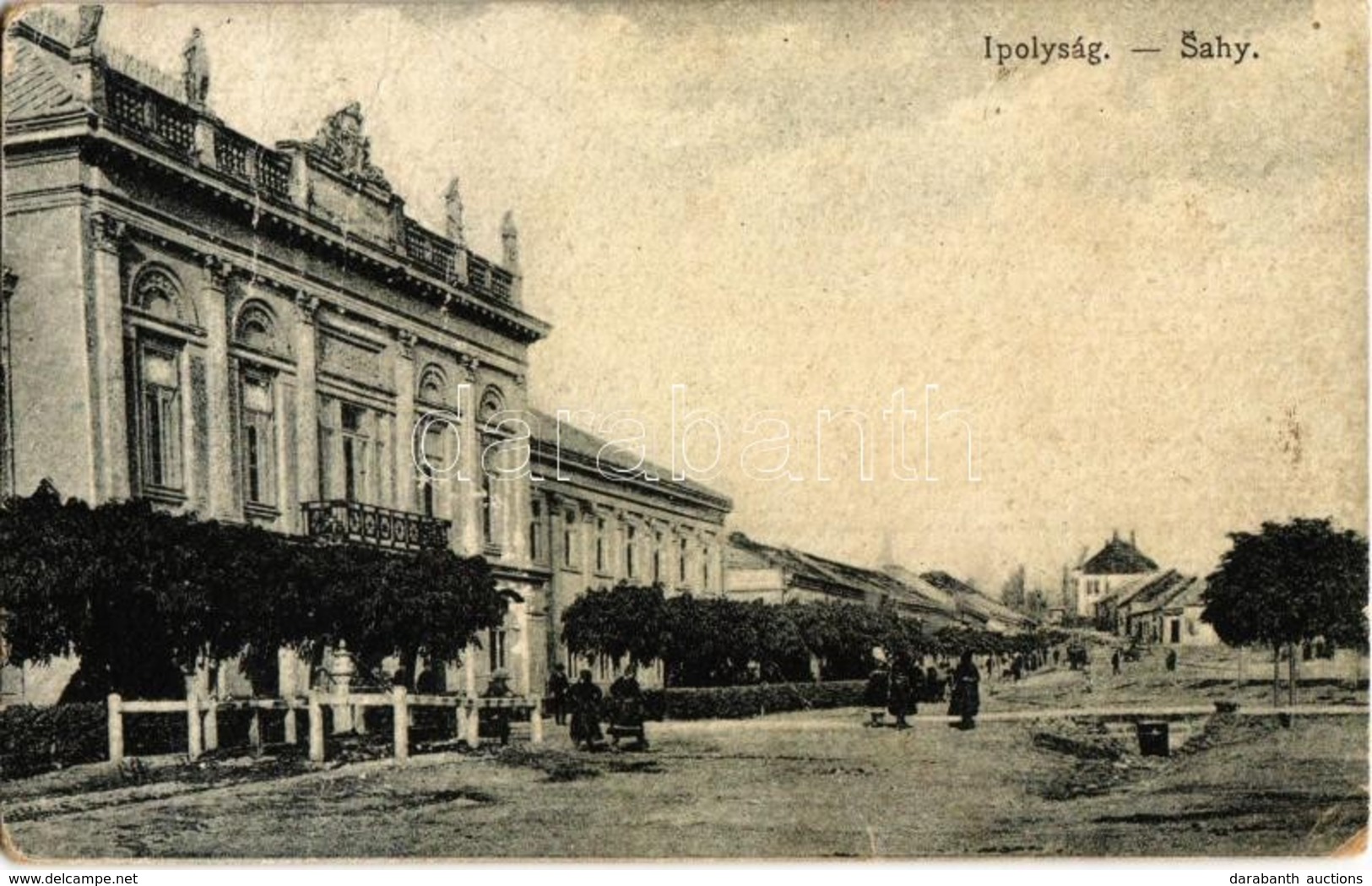 * T2/T3 Ipolyság, Sahy; Vármegyeház / County Hall  (Rb) - Non Classés