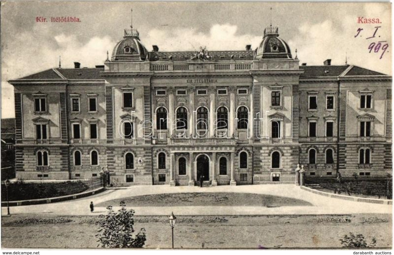 * T2 1909 Kassa, Kosice; Királyi ítélőtábla / Court - Unclassified