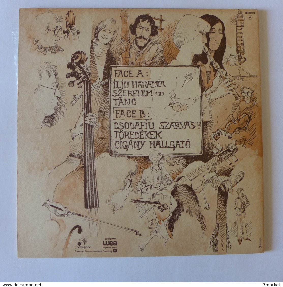 LP/  Kolinda - Kolinda I  /  1976  Folk Hongrois - Country & Folk