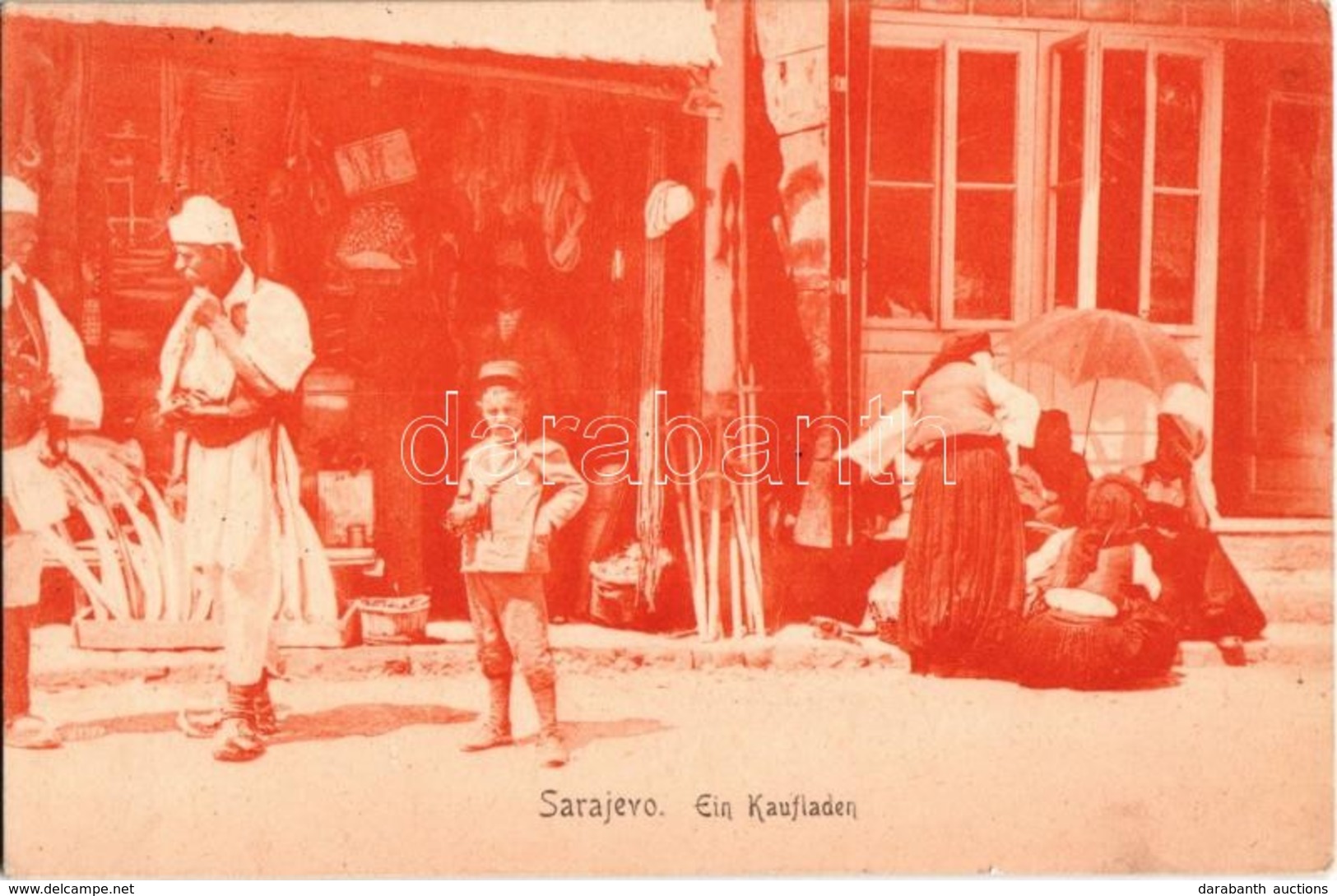 T2 1906 Sarajevo, Ein Kaufladen / Shop - Unclassified