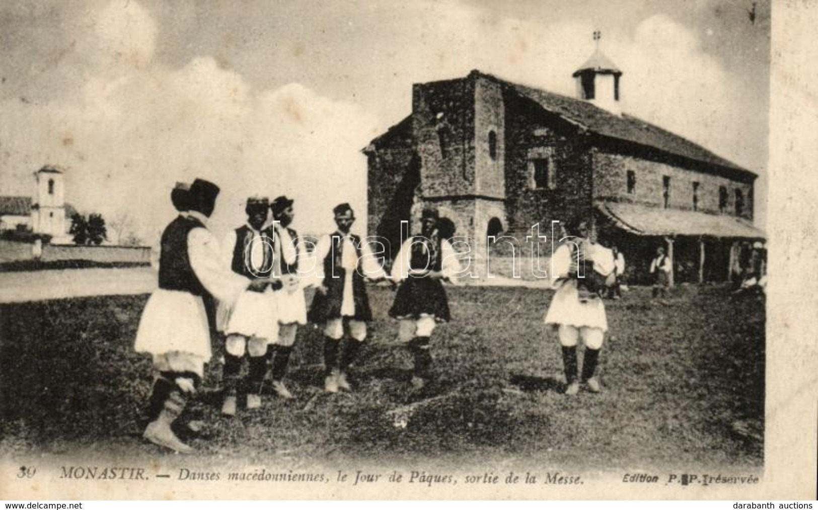 * T2/T3 Bitola, Monastir; Macedonian Folk Dance On Easter Day (fl) - Unclassified