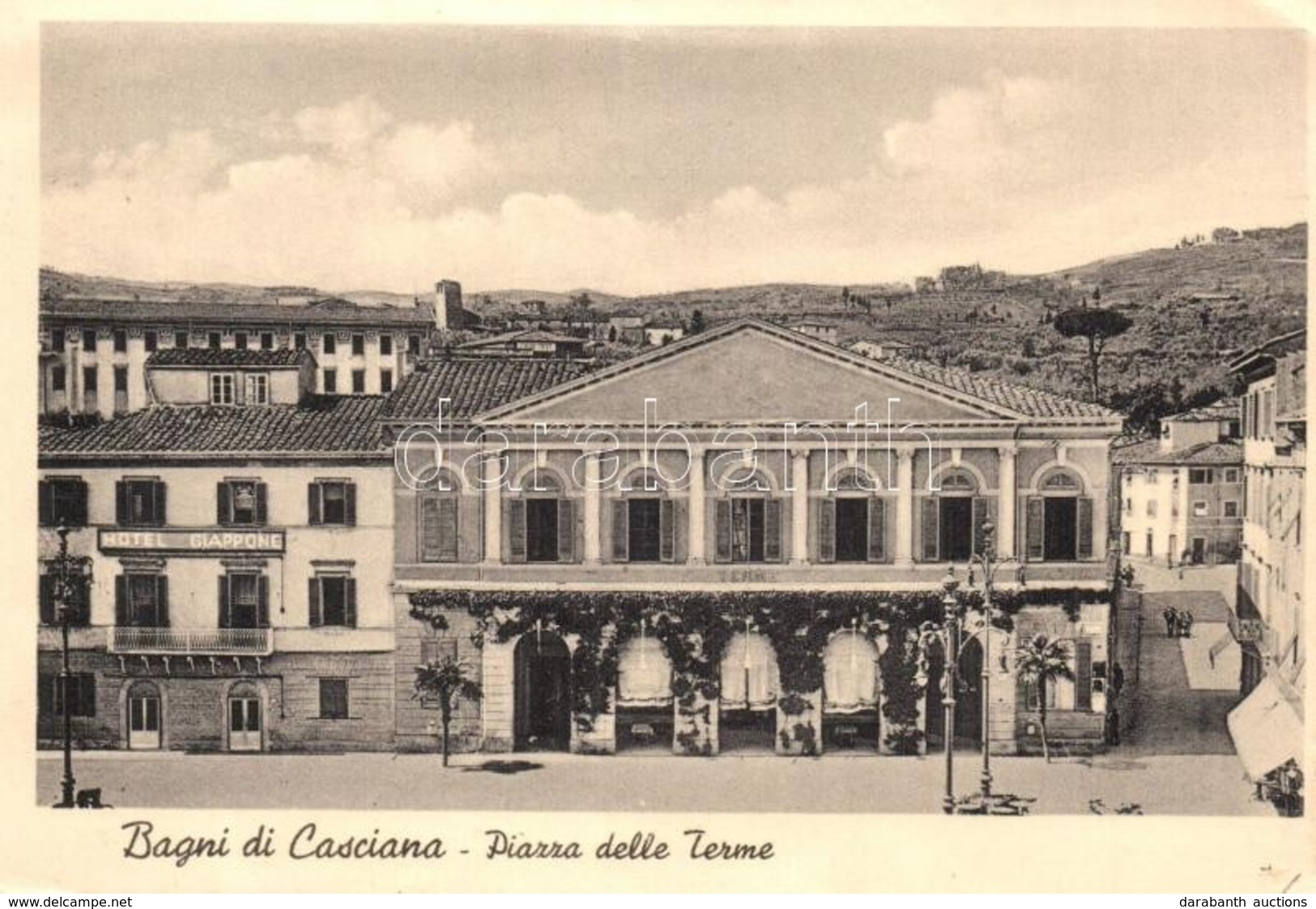 T2/T3 Casciana Terme, Bagni Di Casciana; Piazza Delle Terme, Hotel Giappone (EK) - Unclassified