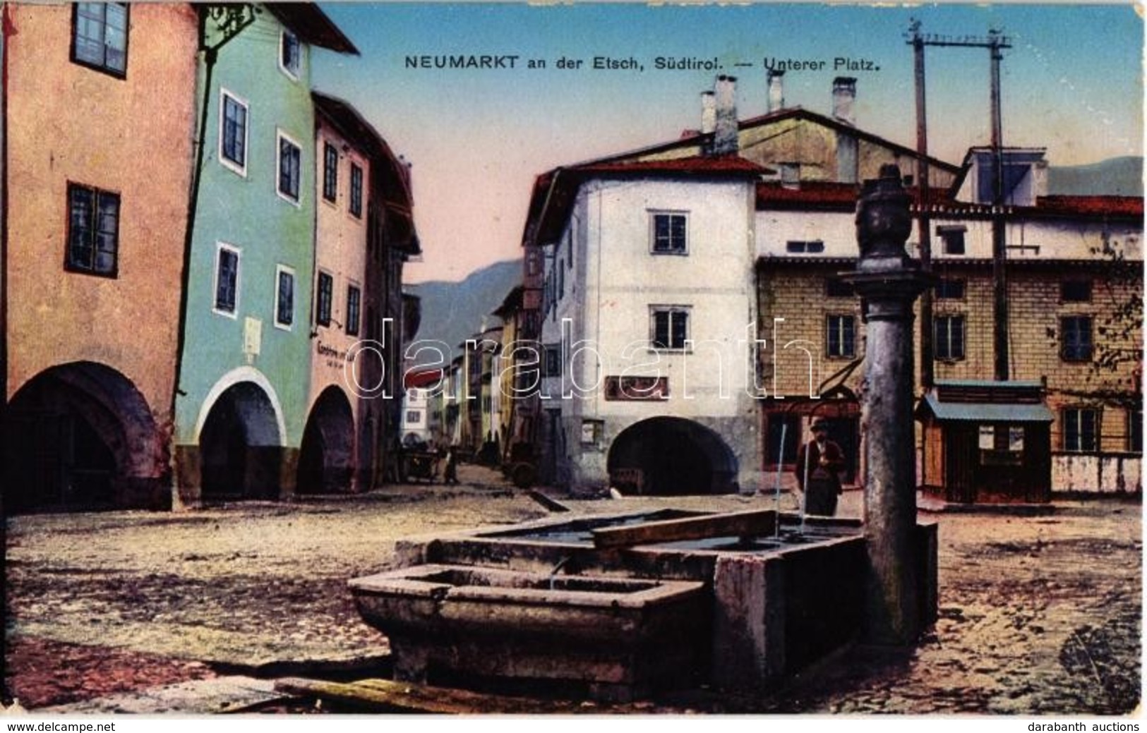 ** Egna, Neumarkt An Der Etsch (Südtirol); 2 Pre-1945 Postcards - Non Classés