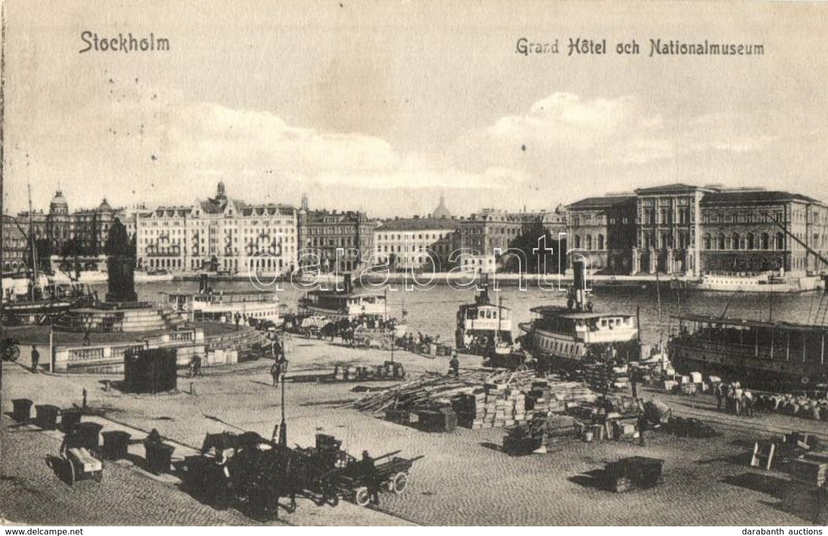 T2 Stockholm, Grand Hotel Och Nationalmuseum / Hotel, National Museum, Ships - Unclassified