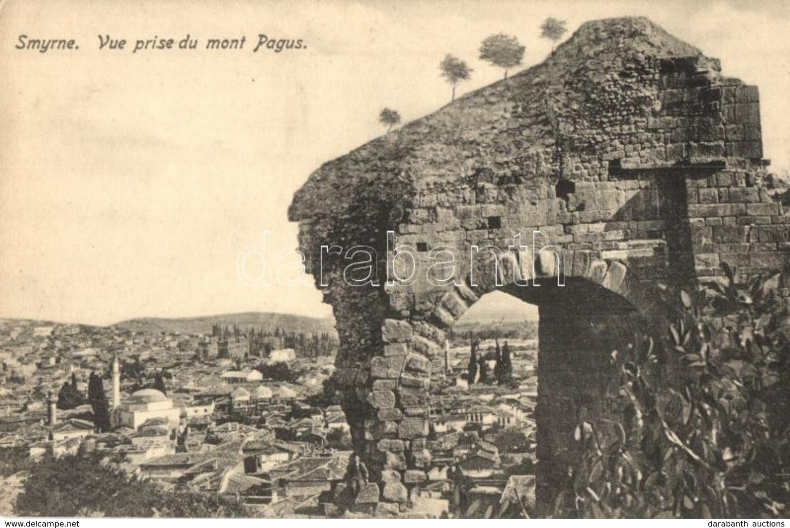 ** T2 Izmir, Smyrne; Vue Prise Du Mont Pagus / View From The Pagos Mountain (Kadifekale). Ed. S. Sarantopoulos - Non Classés