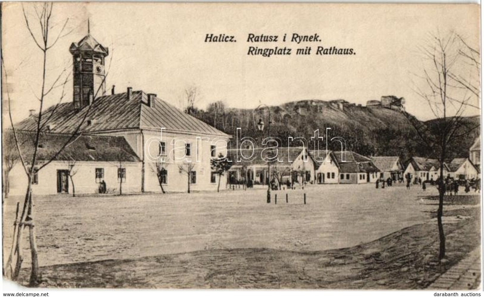 T3 Halych, Halicz; Ratusz I Rynek / Town Hall, Square (EM) - Unclassified