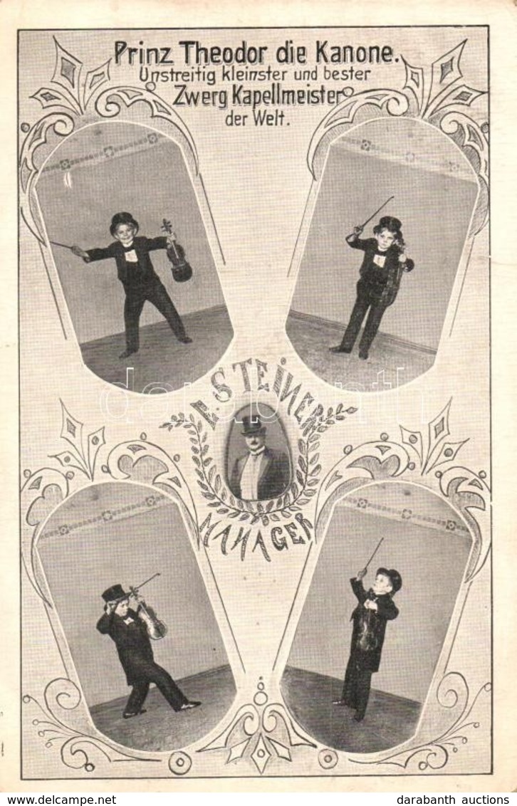 * T2 Prinz Theodore Die Kanone. Unstreitig Kleinster Und Bester Zwerg Kapellmeister Der Welt / Indisputably The Smallest - Unclassified