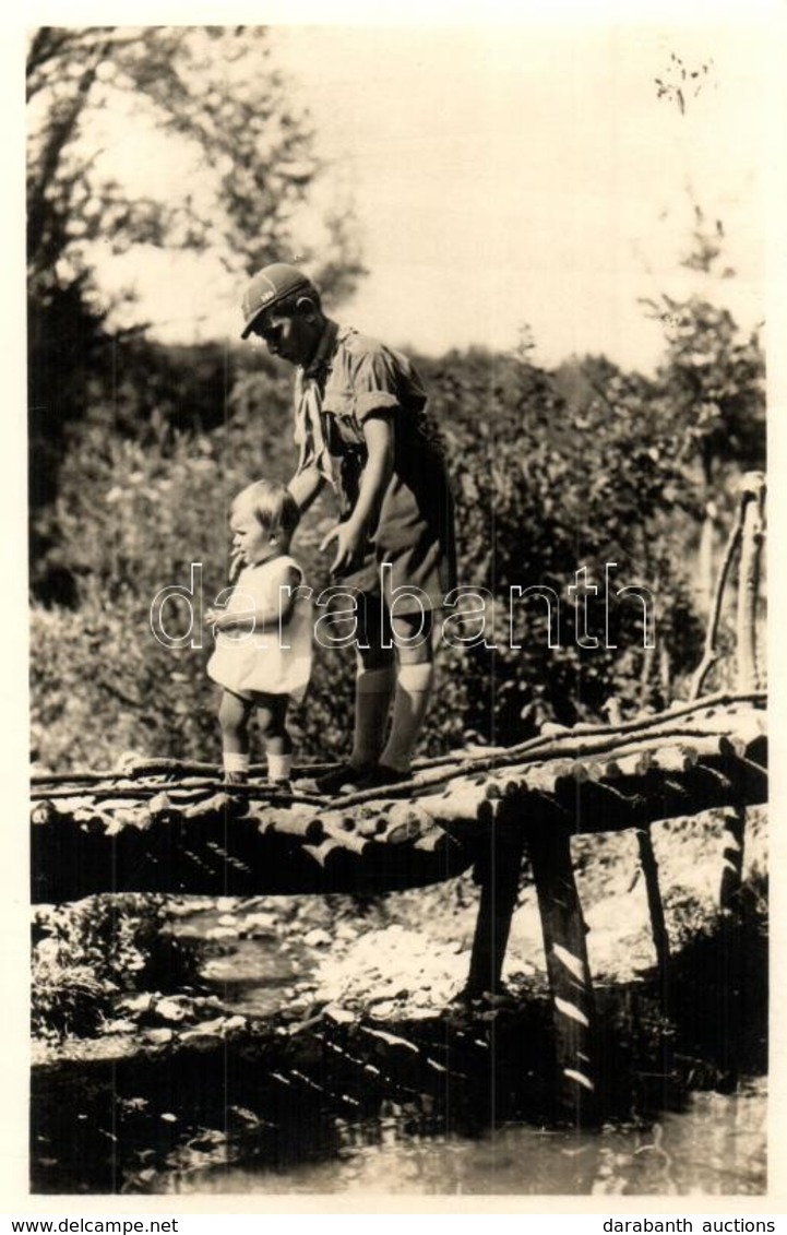 ** T1 Megteszem, Ami Tőlem Telik / Hungarian Scout Postcard - Zonder Classificatie