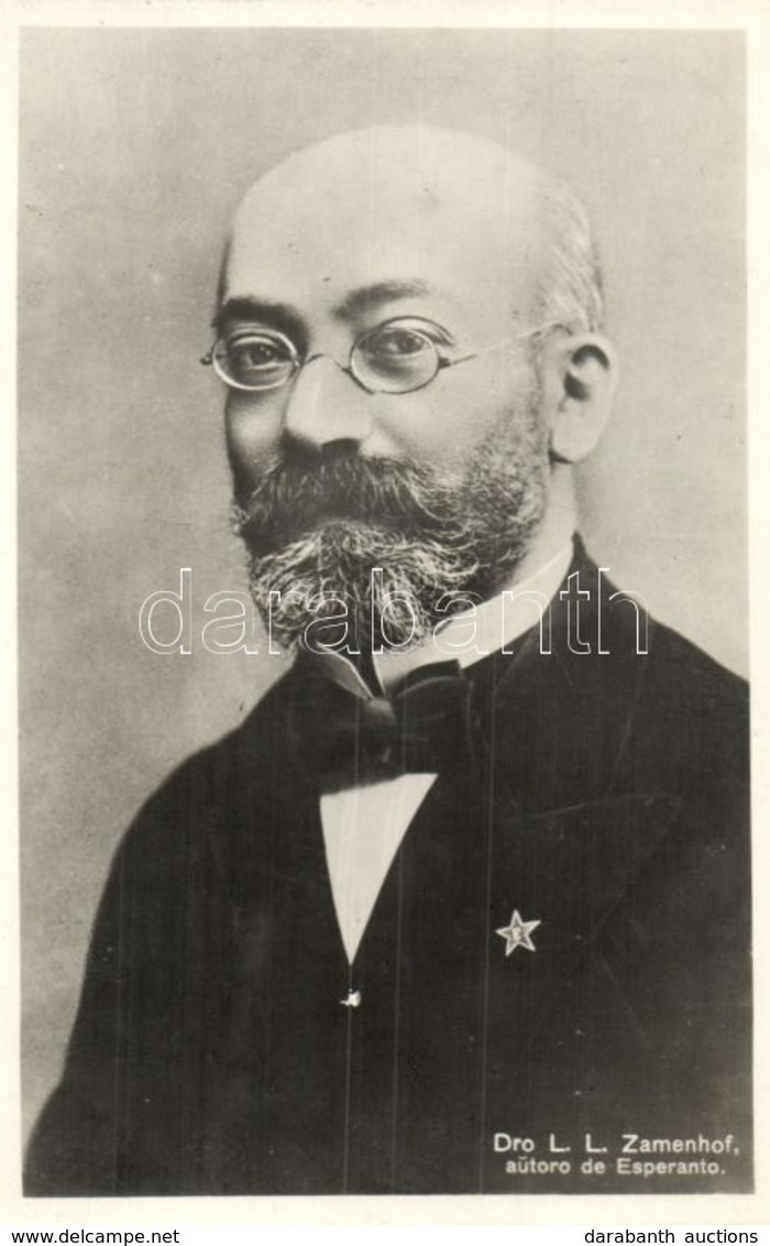 ** T1 Dro. L.L. Zamenhof, Autoro De Esperanto / L. L. Zamenhof Creator Of Esperanto - Zonder Classificatie