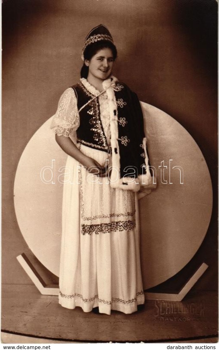 * T1/T2 1940 Nagykőrös, Népviselet / Hungarian Folklore From Nagykőrös. Schillinger Photo - Unclassified