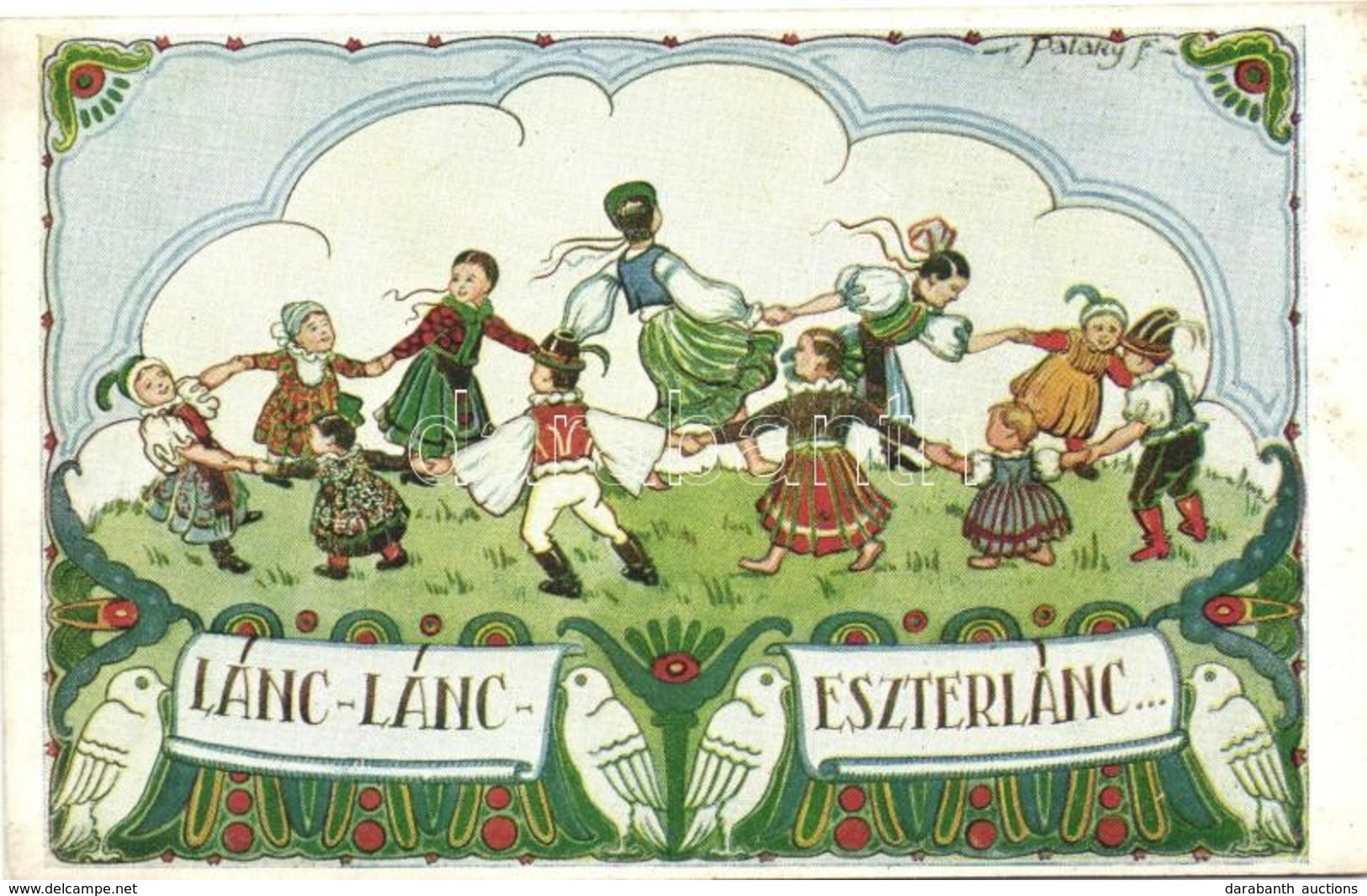 ** T2 'Lánc-lánc Eszterlánc' Hungarian Folklore, S: Pataky Ferenc - Zonder Classificatie