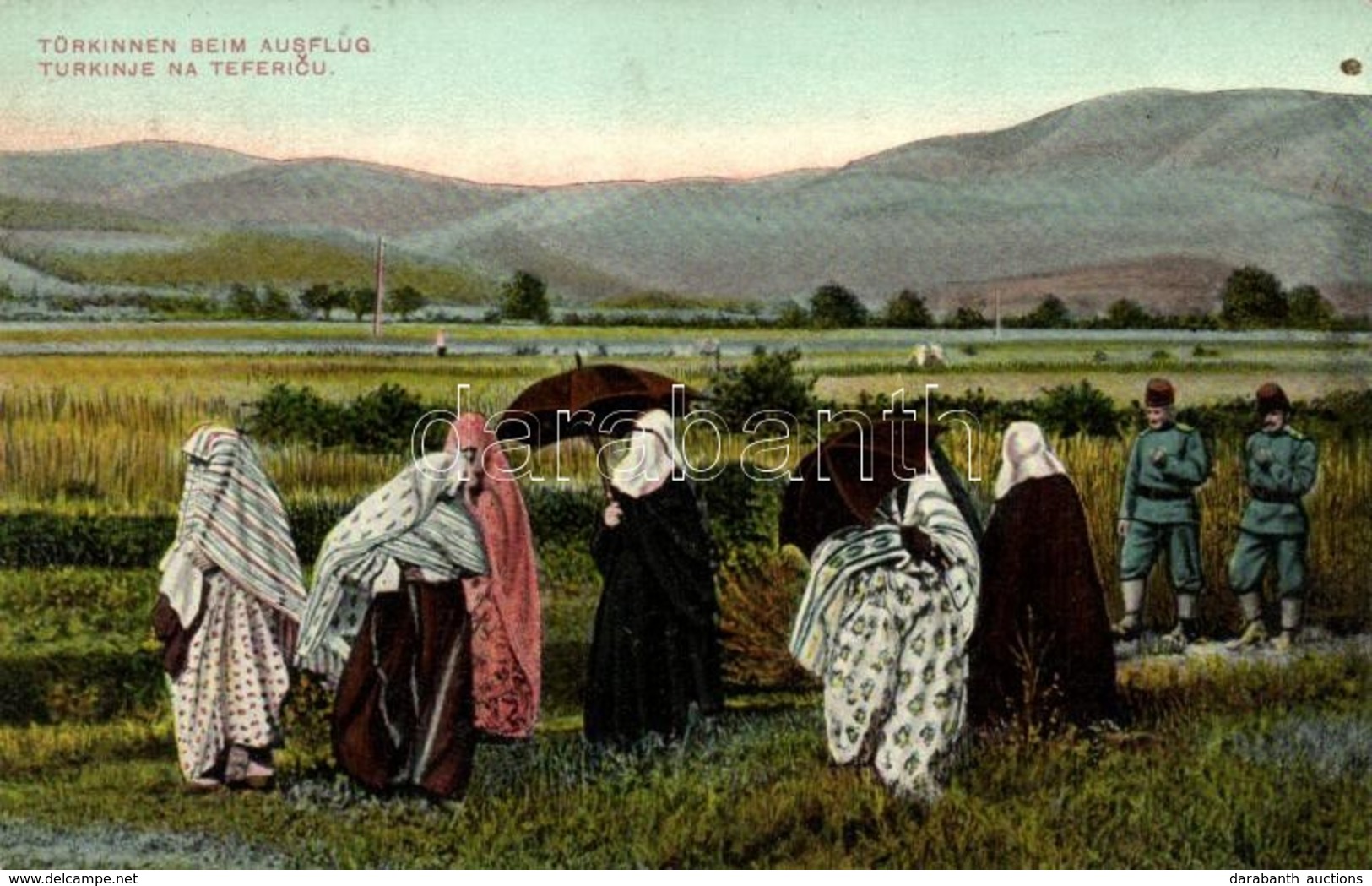 ** T2/T3 Turkish Women At Tour, Soldiers, Folklore, Nr. 43. (EK) - Non Classés