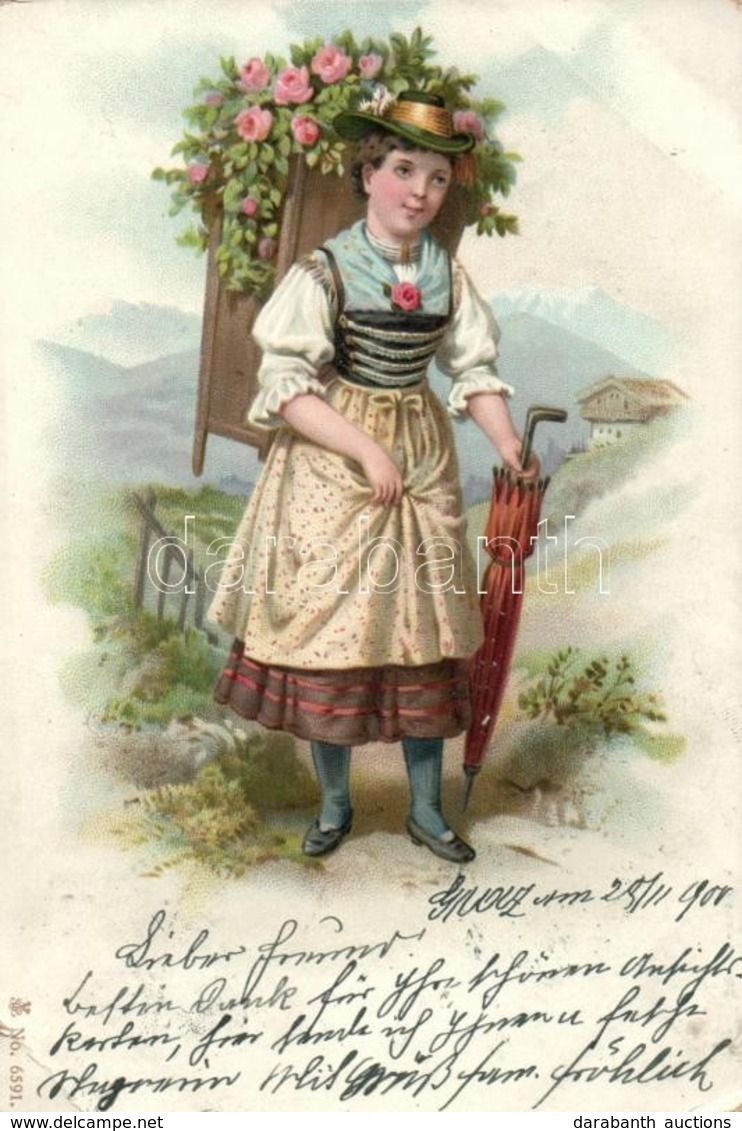 T3 Alpinist Folklore, Litho (EK) - Zonder Classificatie