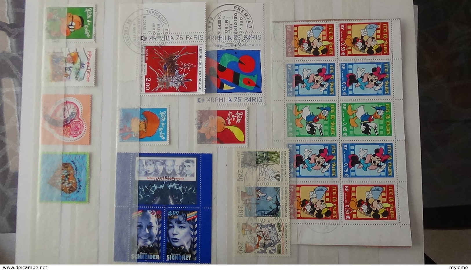 Blocs, Timbre, Oblitérés De France + Imprimerie Des Timbres .... A Saisir  !!! - Collections (en Albums)