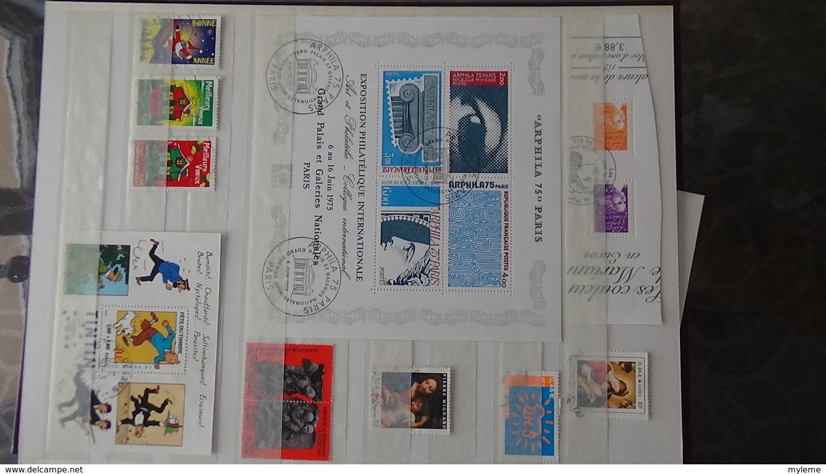 Blocs, Timbre, Oblitérés De France + Imprimerie Des Timbres .... A Saisir  !!! - Collections (en Albums)