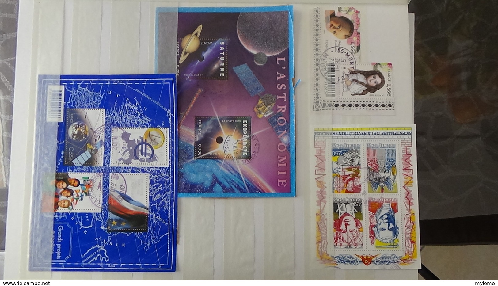 Blocs, Timbre, Oblitérés De France + Imprimerie Des Timbres .... A Saisir  !!! - Collections (en Albums)