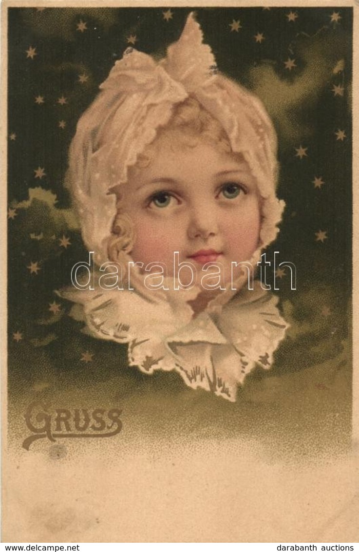 ** T2/T3 Child, Night Sky, Stars Litho (EK) - Non Classés