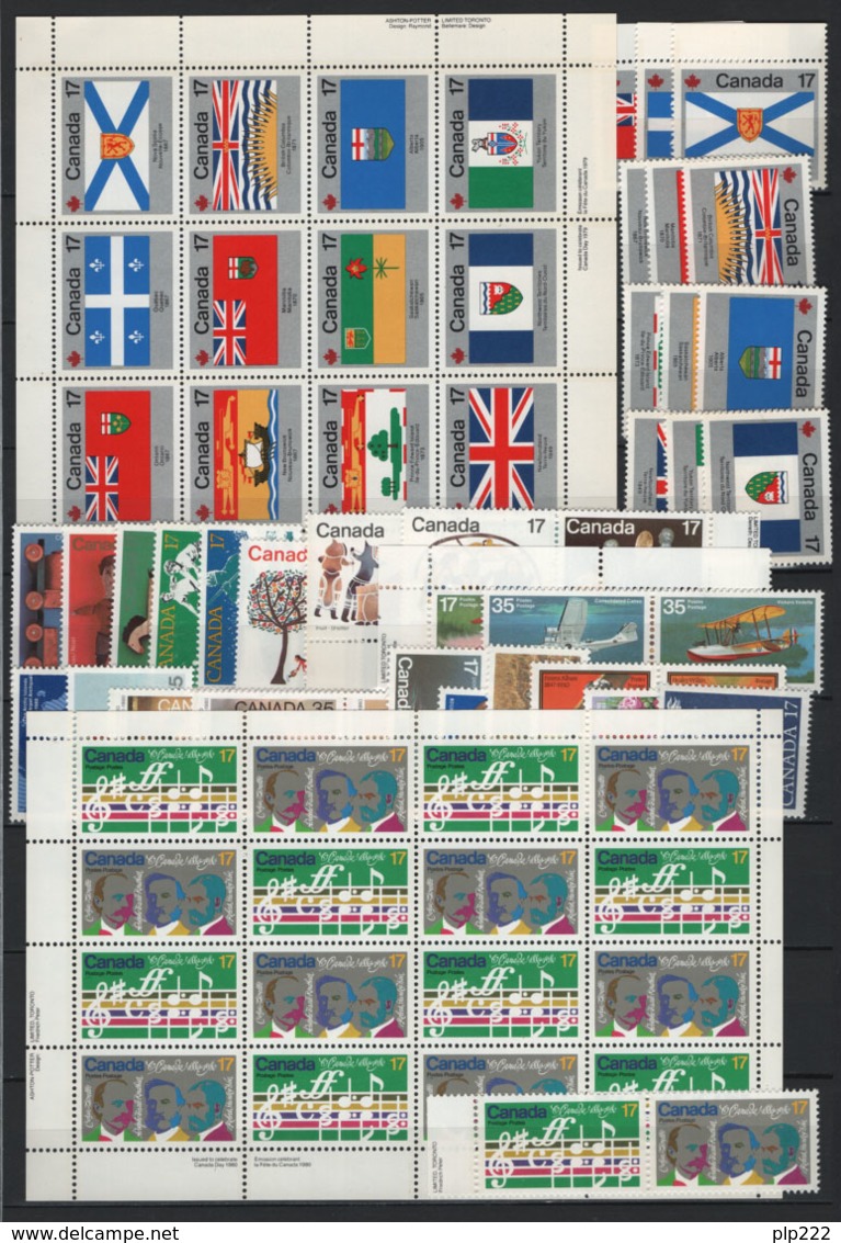 Canada 1953/99 Advanced Collection Over 1000 Val. + 30 S/S MNH/** VF - Collezioni