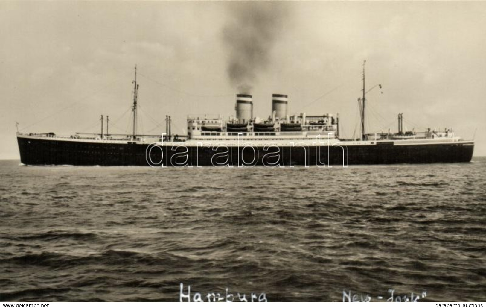 ** T1 D. New York, Der Hamburg-Amerikai Linie / Steamship - Non Classés