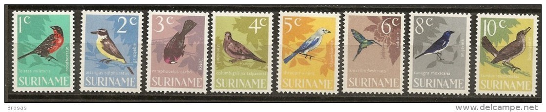 Surinam 1966 Oiseaux Birds Set Complete MNH ** - Suriname ... - 1975