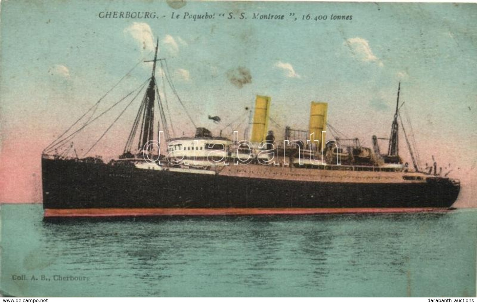 T2/T3 Cherbourg, SS Montrose (fl) - Unclassified