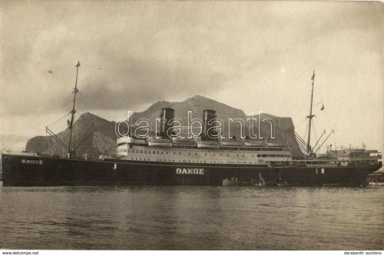 ** T2 Gange Steamship Photo - Non Classés