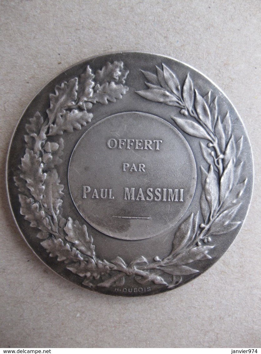 Médaille En Bronze Mercure Offert Par Paul Massimi Député Rhône, Par Merley - Autres & Non Classés