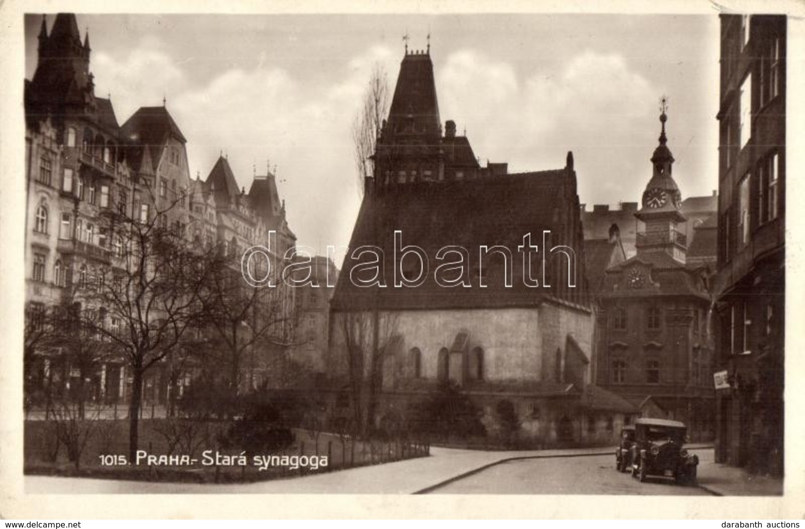 T2 Praha, Prag; Stara Synagoga / Old Synagogue, Automobile - Non Classés