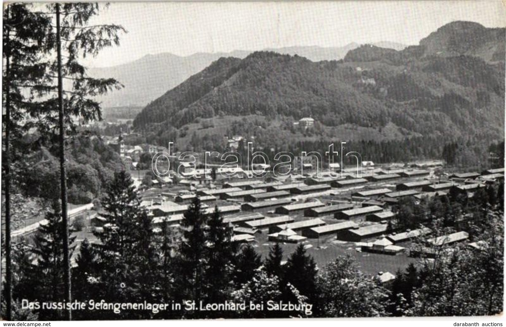 T2/T3 1915 Das Russische Gefangenenlager In St. Leonhard Bei Salzburg. Verlag J. Huttegger Nr. 552. / WWI Austro-Hungari - Unclassified