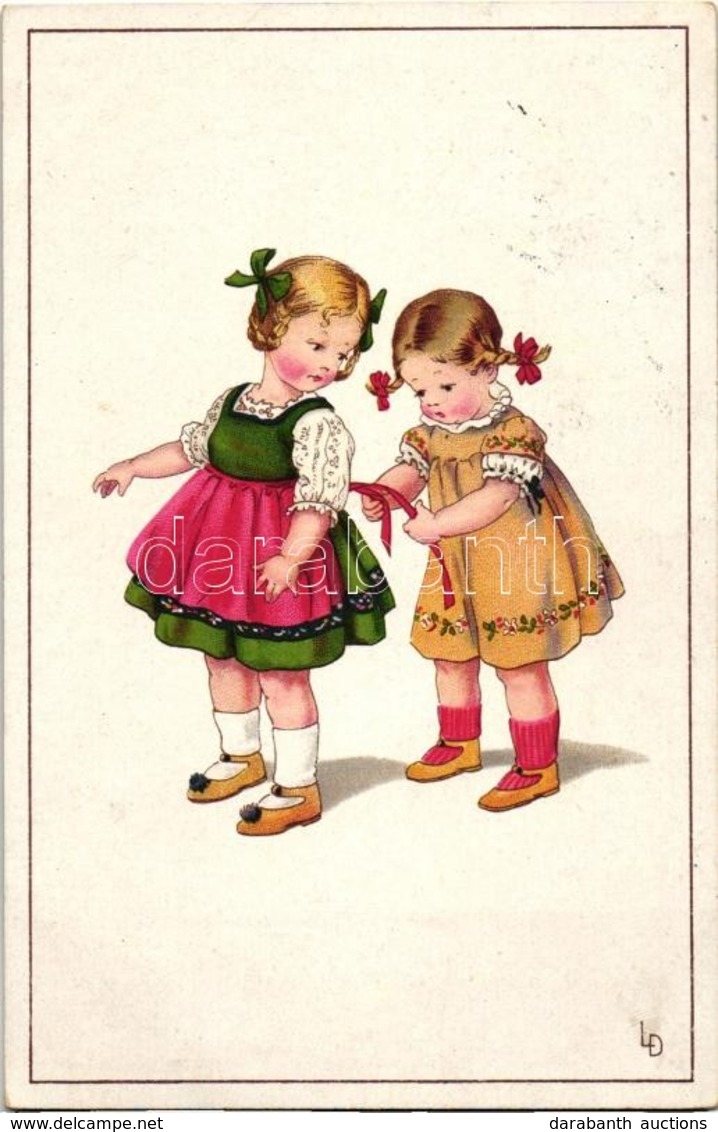 T2/T3 Children, Meissner & Buch Künstlerpostkarten Serie 2299., Litho, S: LD (EK) - Unclassified