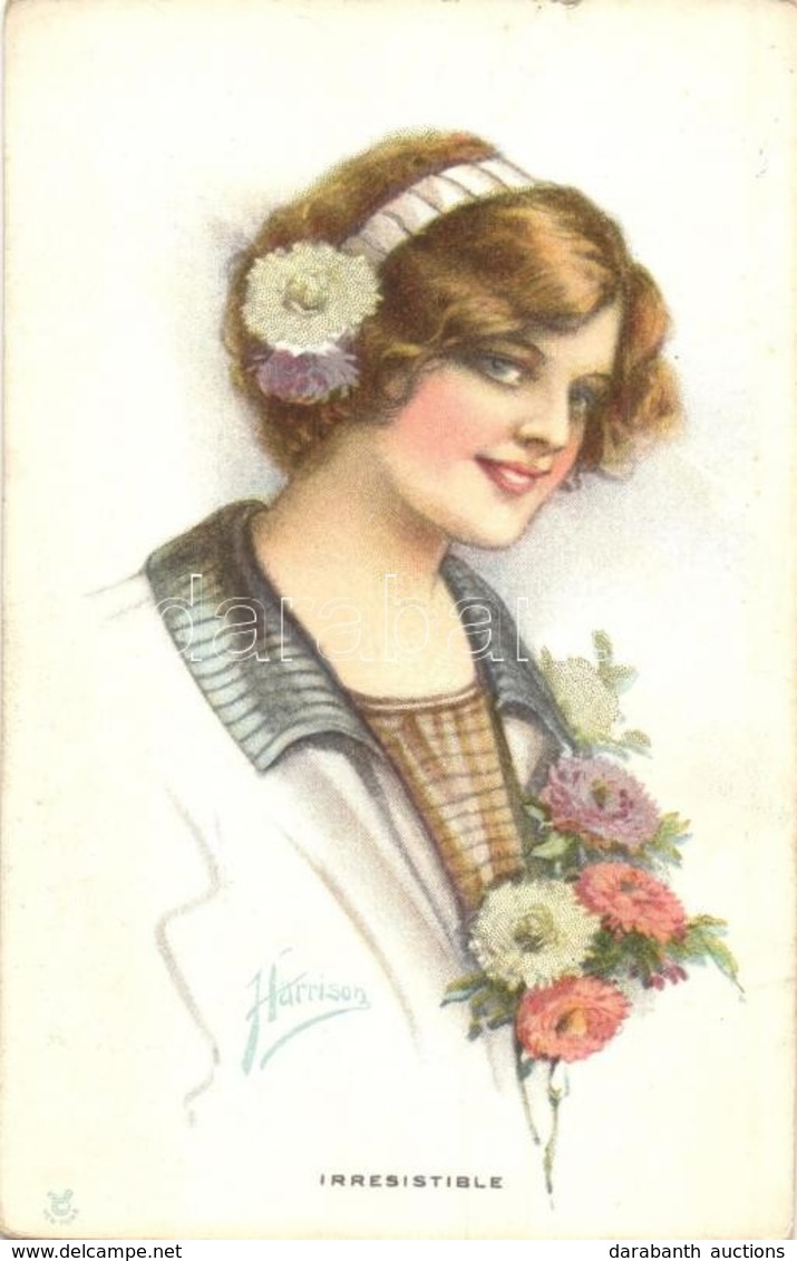 * T2 Irresistible, Lady With Flowers, A.R. & C-i-B 525. S: Harrison - Unclassified